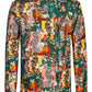 Courtesan Van Gogh inspired Long Sleeve Men's Shirt