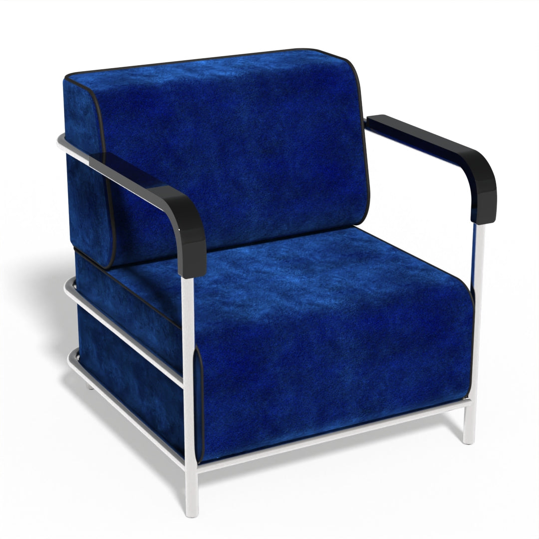 Holland's Glory blauwe fauteuil