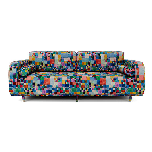 Flora on Sand Curve Sofa