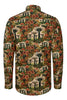 Gardens at the Bay Singapore Print Long Sleeve Shirt for Men