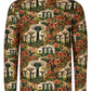 Gardens at the Bay Singapore Print Long Sleeve Shirt for Men