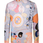 Hilma Af Klint inspired Long Sleeve Men's Shirt