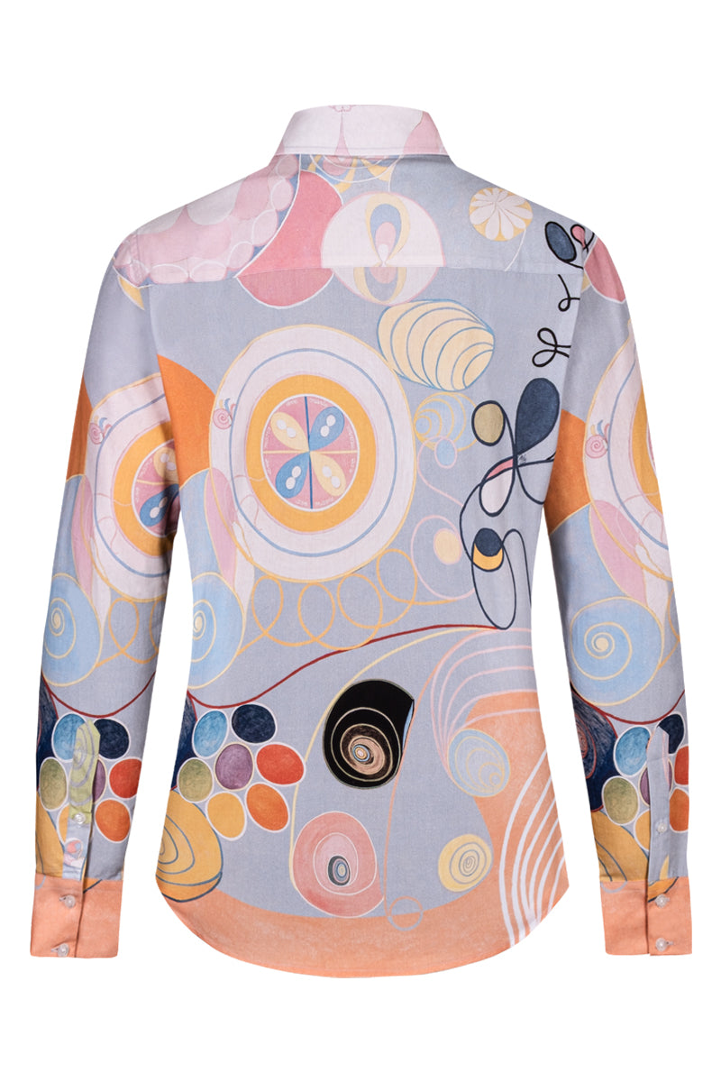 Hilma Af Klint inspired Long Sleeve Shirt for Women