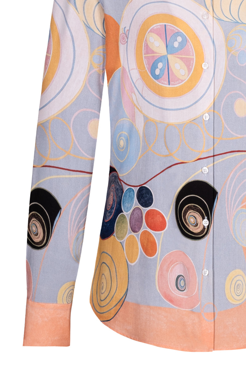 Hilma Af Klint inspired Long Sleeve Shirt for Women