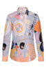 Hilma Af Klint inspired Long Sleeve Shirt for Women