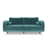 Ice blue colour velvet sofa