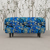 Blue Almond Blossom WB Pouf