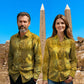 Obelisk Inscription Long Sleeve Shirt for Women