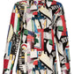 La Ville The City Herman Léger inspired Print Long Sleeve Shirt for Women