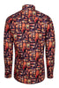 Magic Fish Paul Klee Print Shirt met lange mouwen voor heren