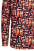 Magic Fish Paul Klee Print Shirt met lange mouwen voor heren
