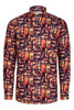 Magic Fish Paul Klee Print Shirt met lange mouwen voor heren