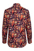 Magic Fish Paul Klee Print Long Sleeve Shirt for Women