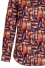 Magic Fish Paul Klee Print Long Sleeve Shirt for Women