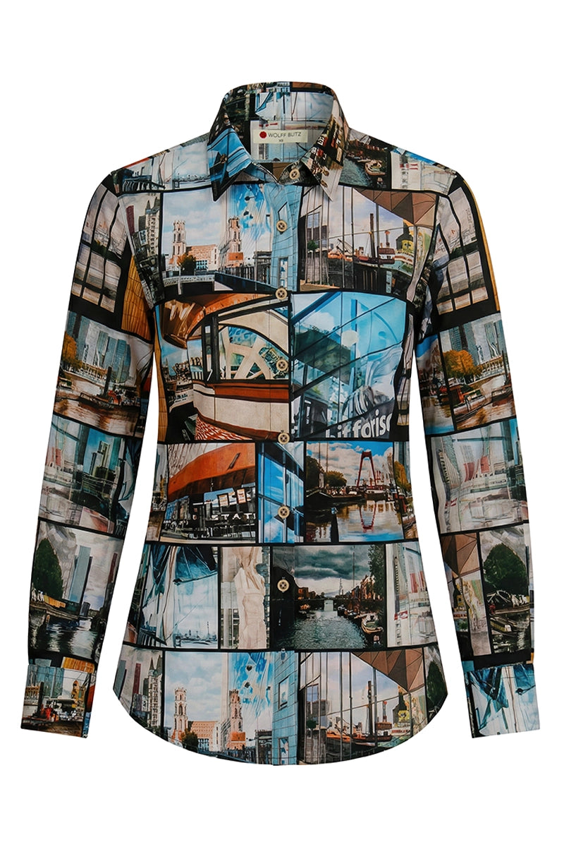 Rotterdam By M. Bechtold zeigt zeigt Shirt met lange mouwen voor dames