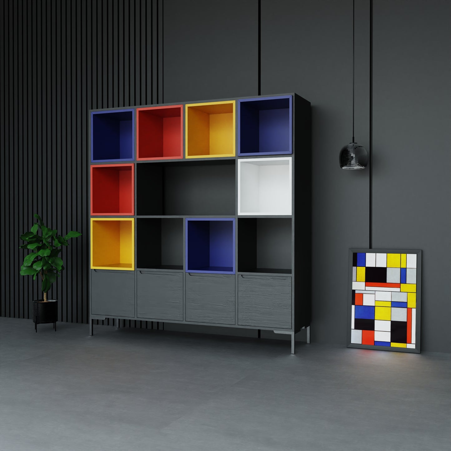 Piet Mondriaan Kast