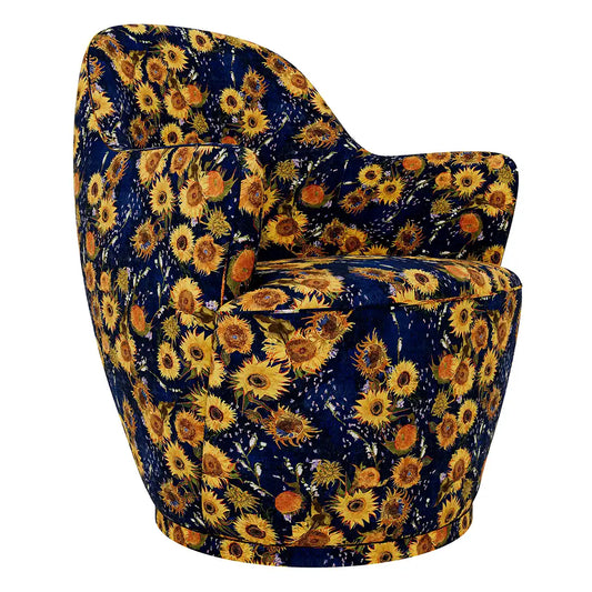 New Sunflower Hug Swivel Armchair