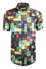 Paul Klee Short Sleeve Print Shirt for Men