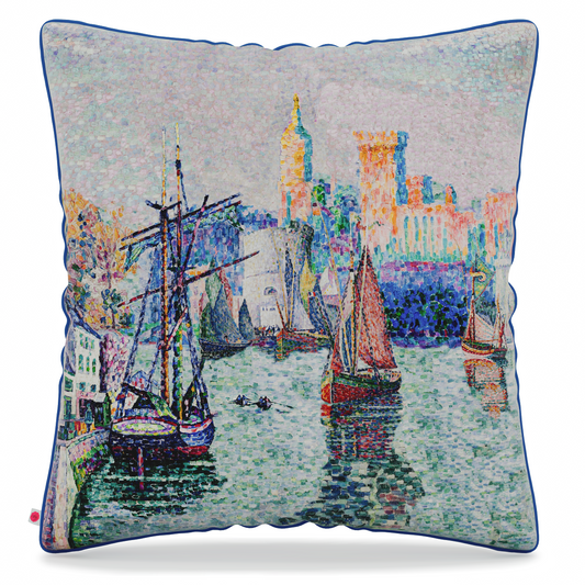 Paul Signac's Sailboats Pillow