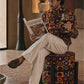 Kandinsky Circles & Squares Pouf Table