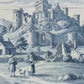 Sessel mit Landschaftskurve
