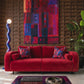 Ton Schulten Rotes Skyline Kissen