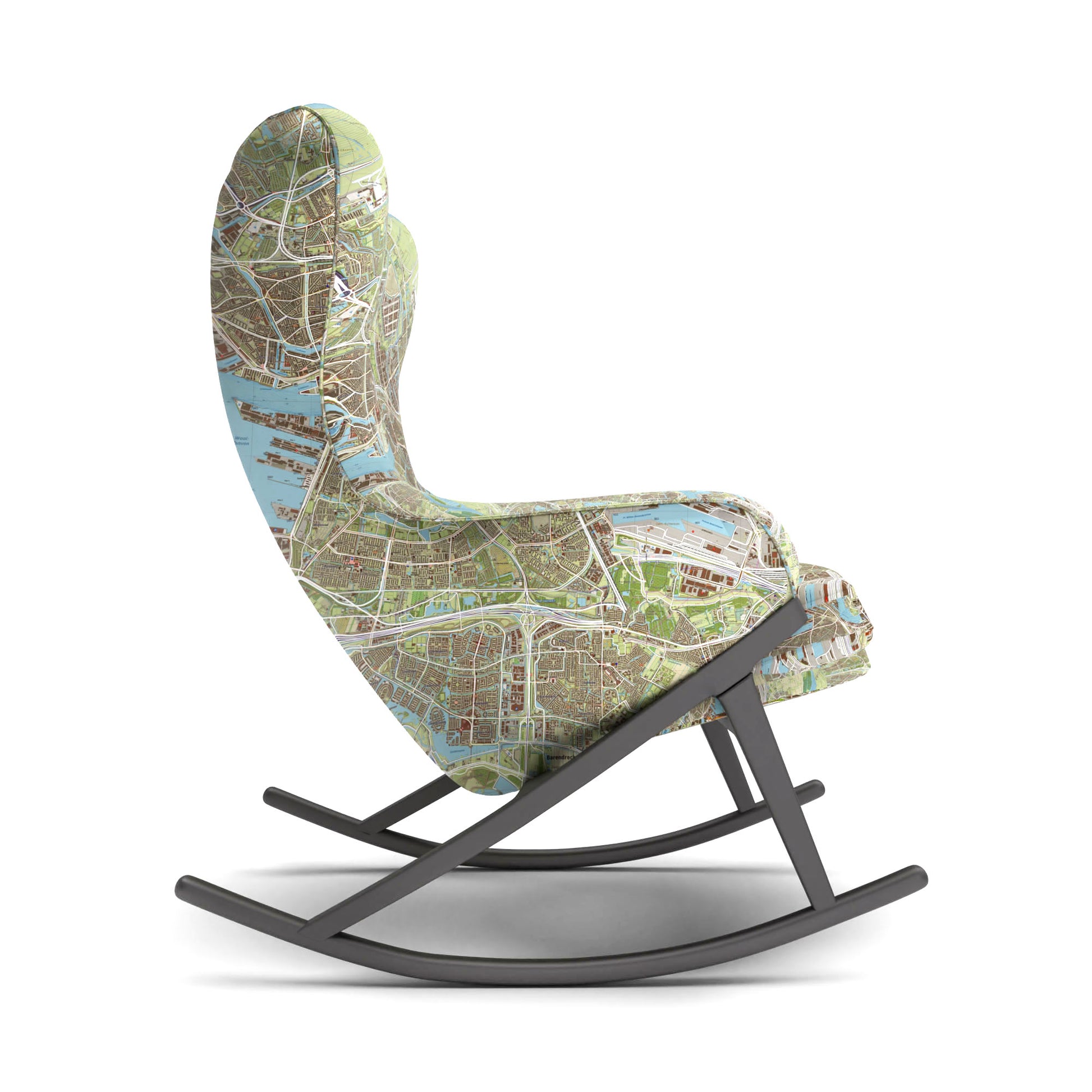Rotterdam Map Rocking Chairs