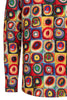 Squares with Circles Kandinsky Inspired Long Sleeve Men's Shirt