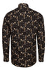 The Gatsby Sip Lange mouwen Print Shirt voor heren (Pre-order ± 3 weken)