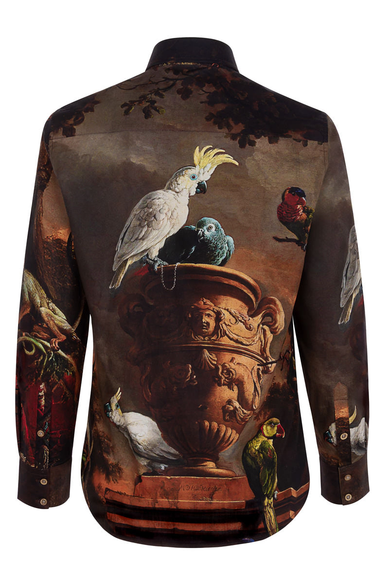 De Menagerie Print Long Sleeve Shirt for Women