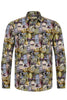 Victor Horta's Architecture inspired Long Sleeve Men's Shirt