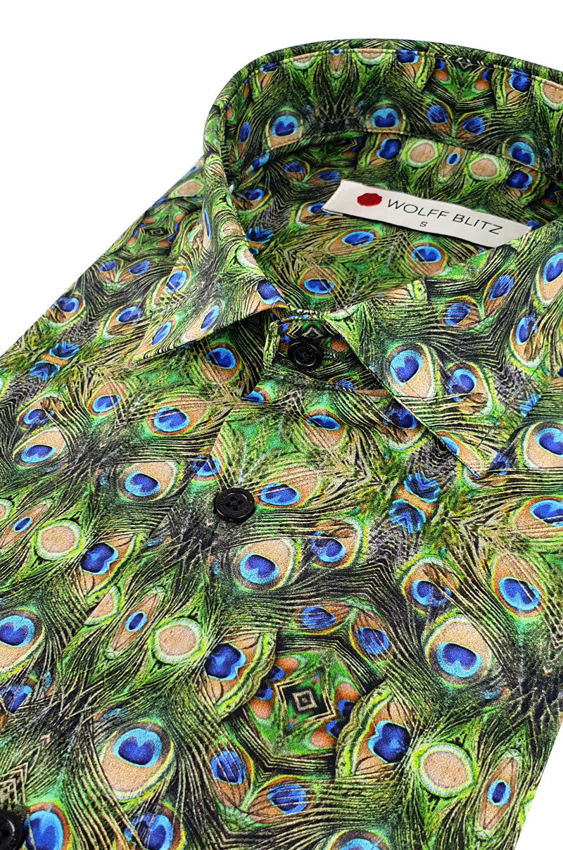 Proud Peacock Short Short Sleeve - Shirt