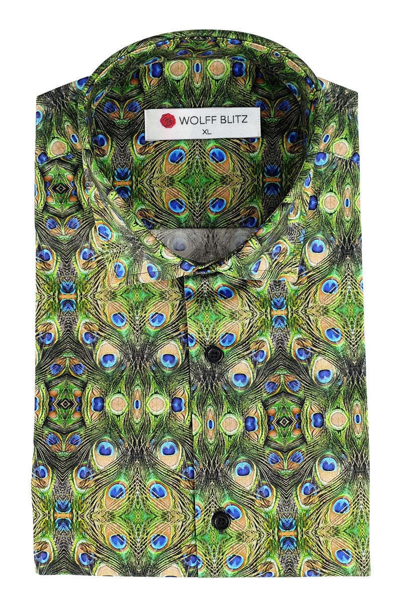 Proud Peacock Short Short Sleeve - Wolff Blitz 