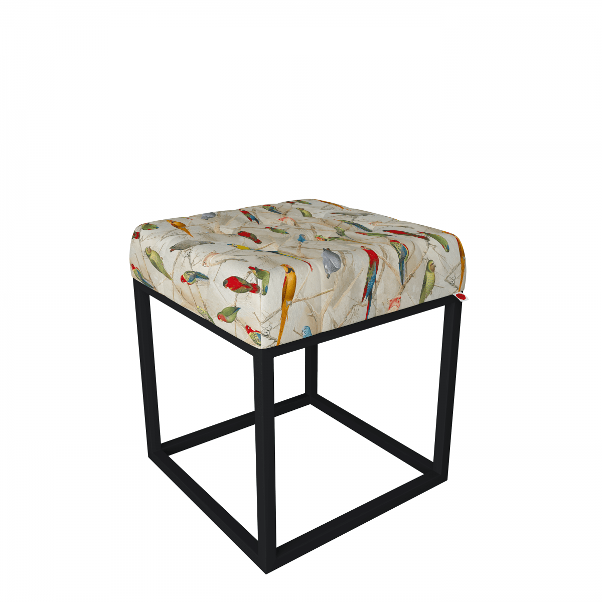 Cube pouf - Parrots Wolff Blitz