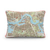 Rotterdam map pillow 65 x 45 cm - Wolff Blitz