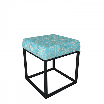 Cube pouf - Almond blossom - Wolff Blitz