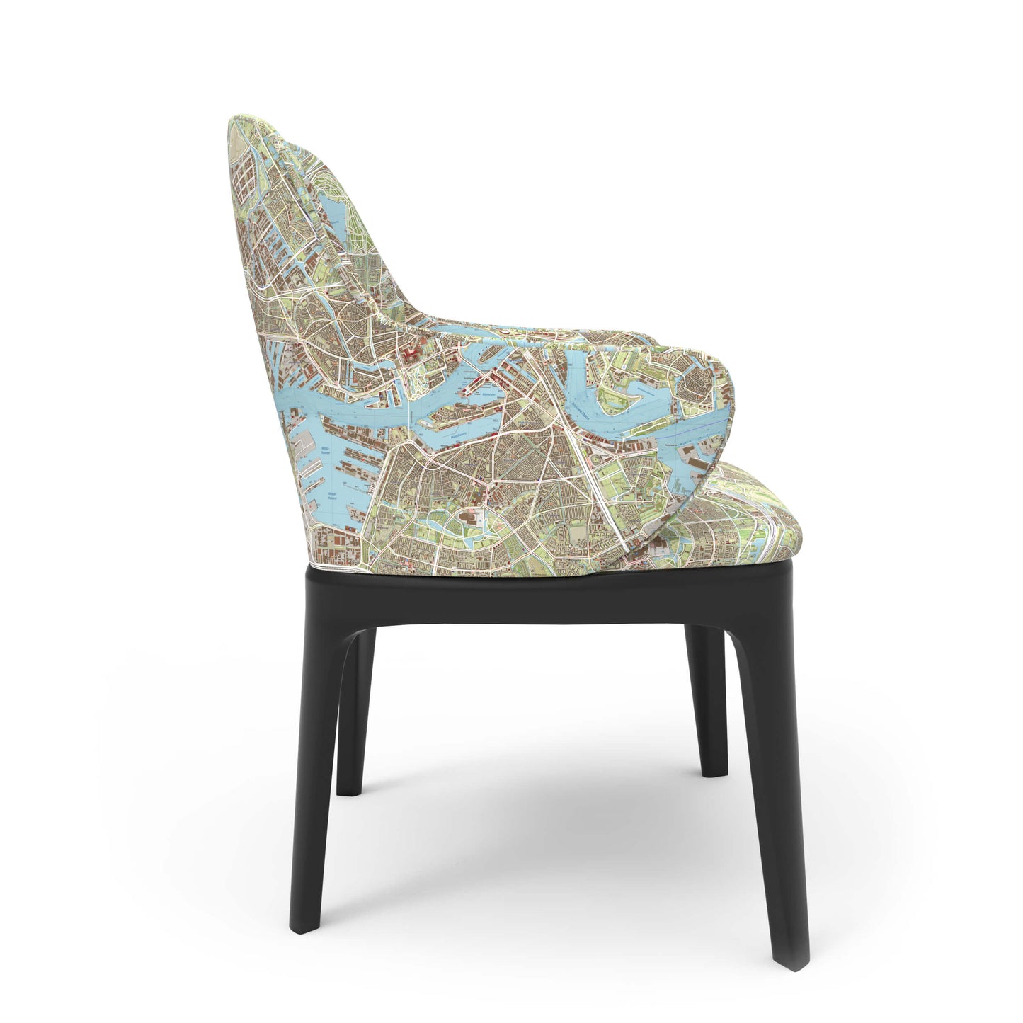 Rotterdam map dining chairs