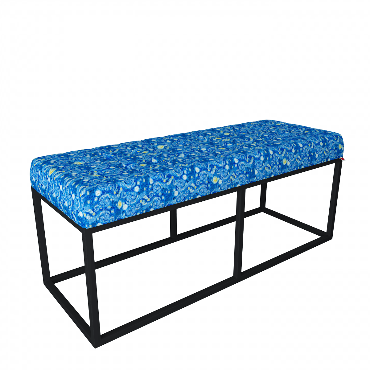 Long pouf - Starry nights Gogh - Wolff Blitz