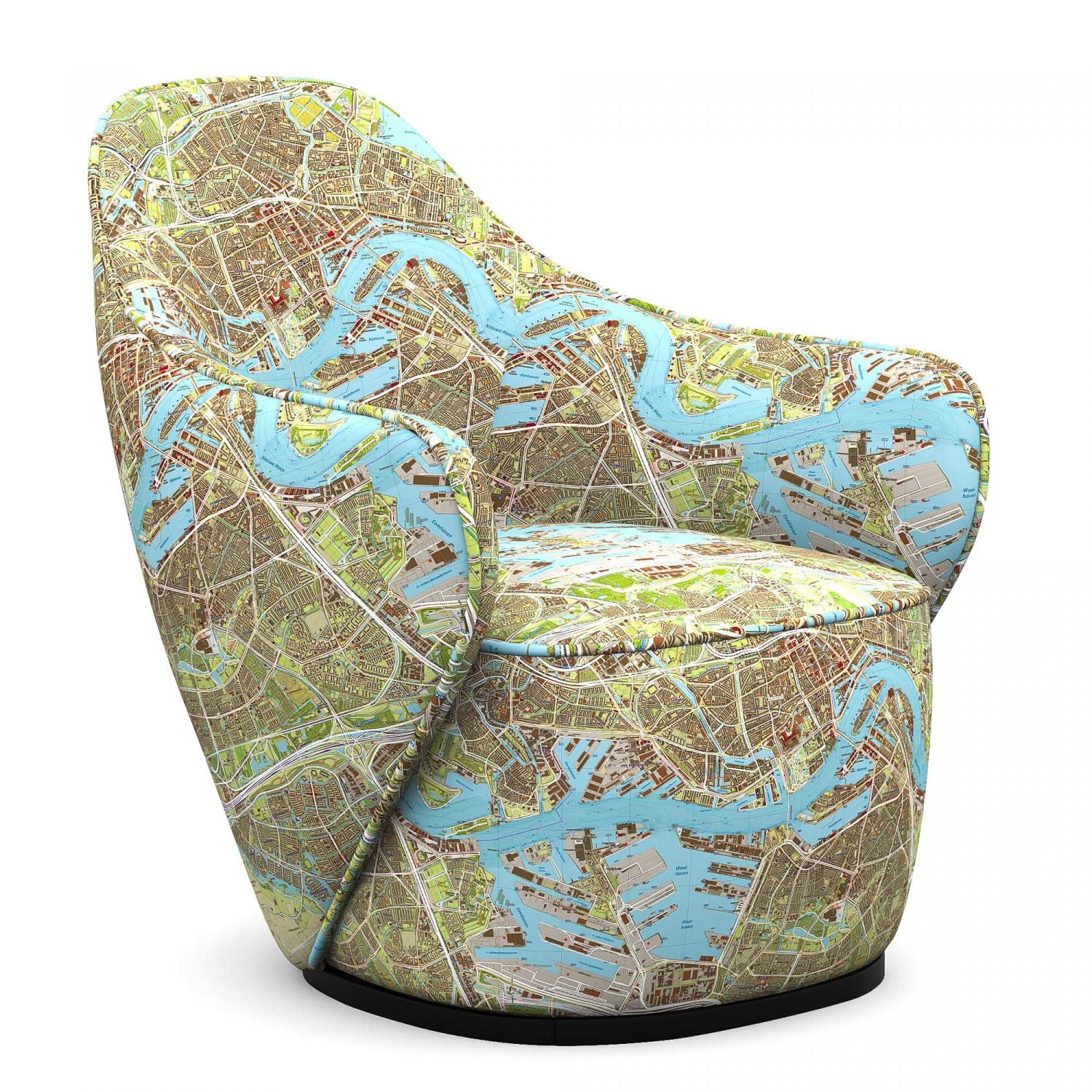  Map hug armchair