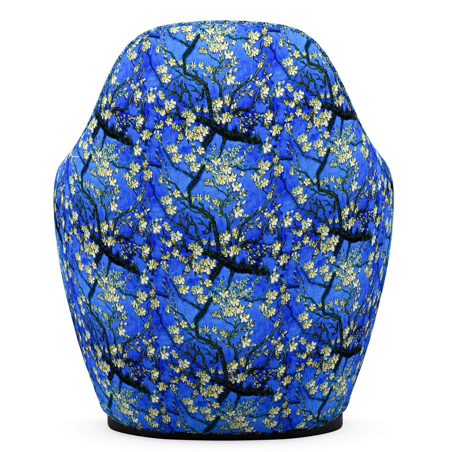 Blue Almond blossom hug armchair