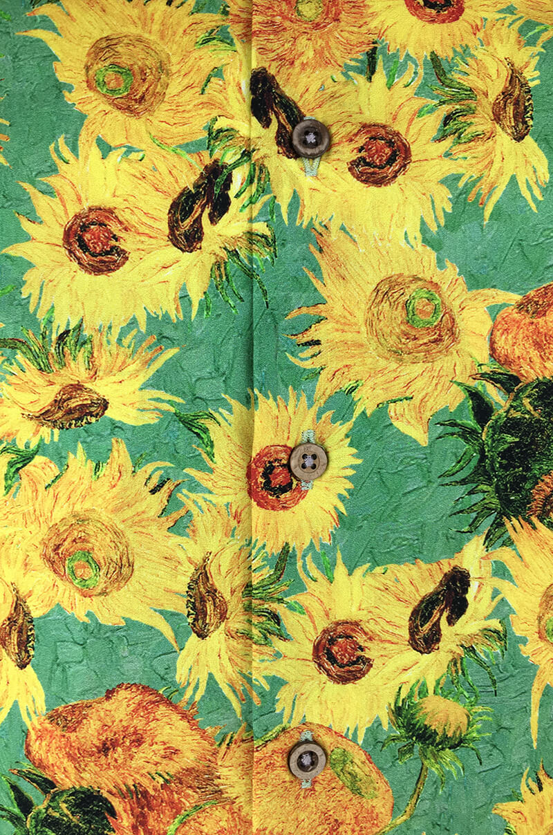 Sunflower Van Gogh Short Sleeve - Shirts
