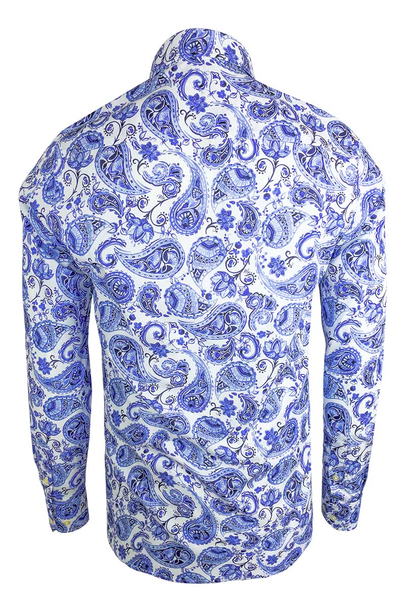 Delft Blue Paisley