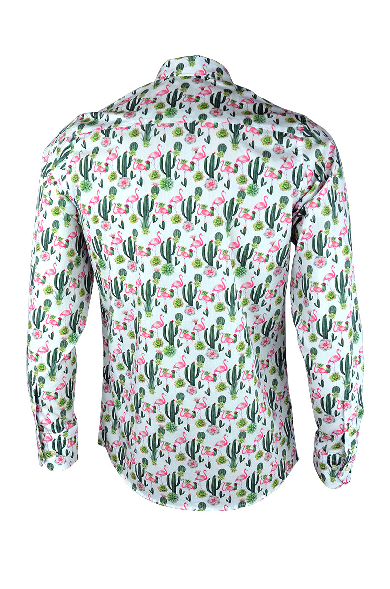 Flamingo Cactus Shirt