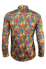 Overhemd met kleurrijke vlindersprint