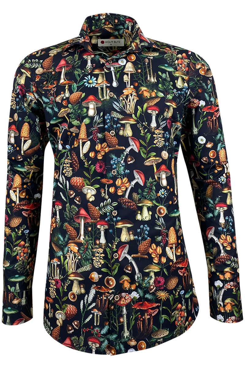 MUSHROOM FOREST SHIRT - Wolf Blitz