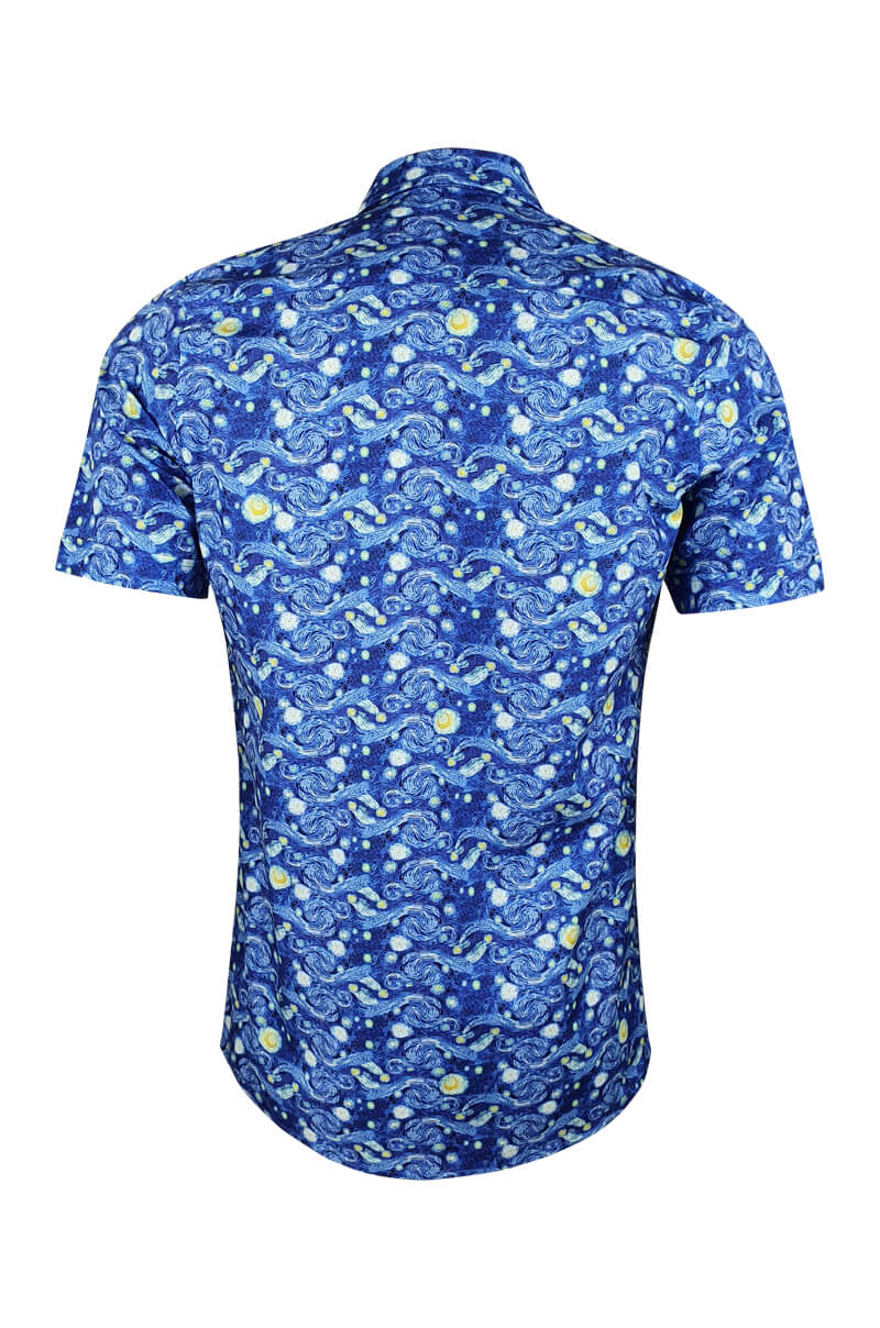 Starry Night Gogh Short Sleeve