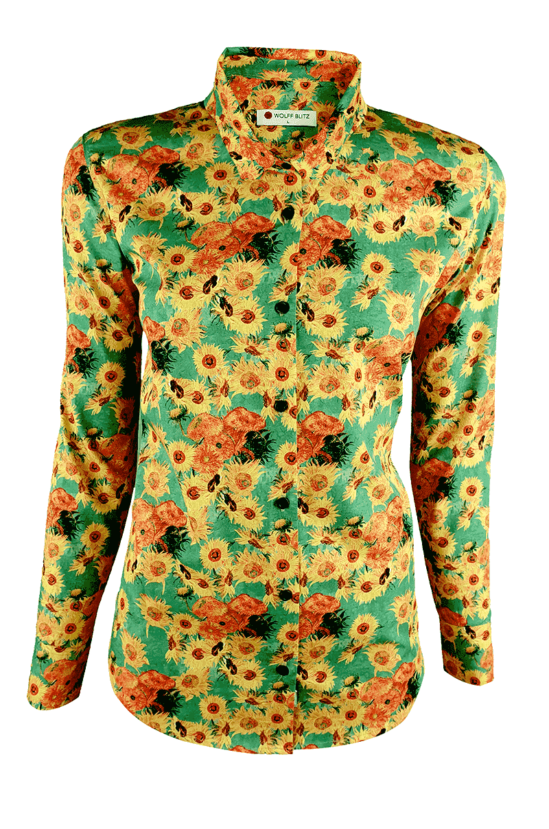 Van Gogh Sunflowers Ladies Wolff Blitz van-gogh-sunflowers-ladies-wolff-blitz